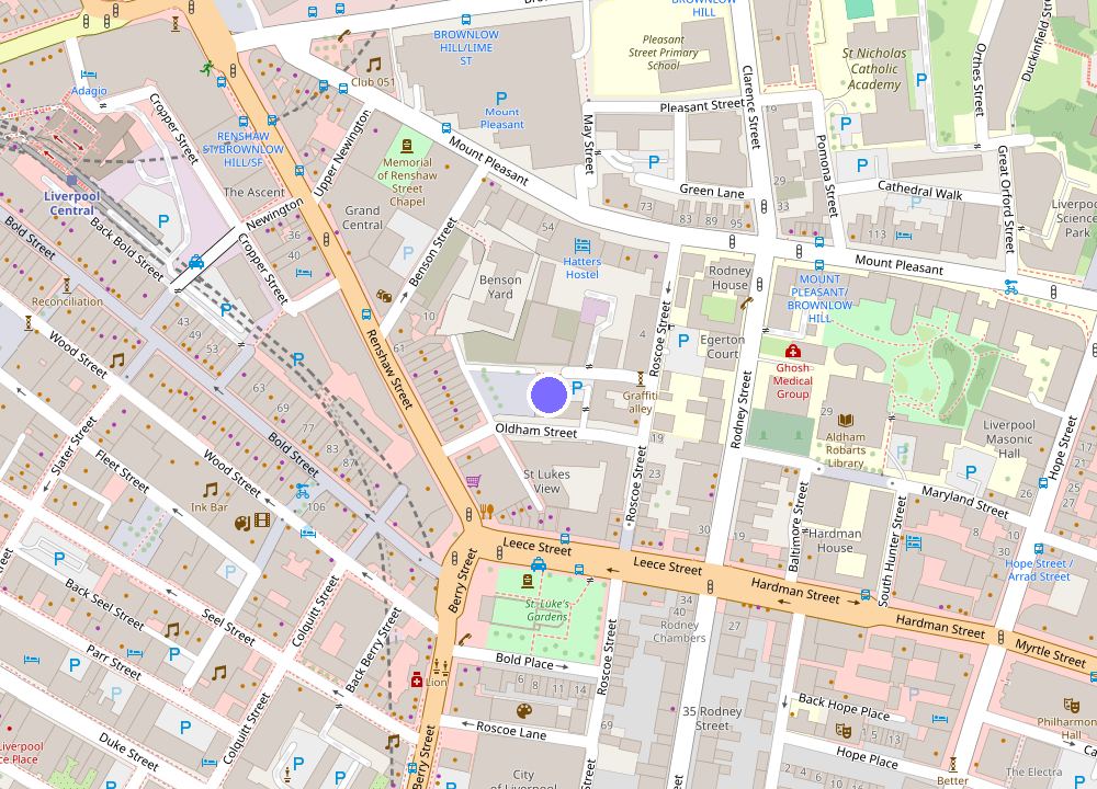 Map: Sidemersey Livings- Convenient and Accessible 1-Bedroom Flat with a View